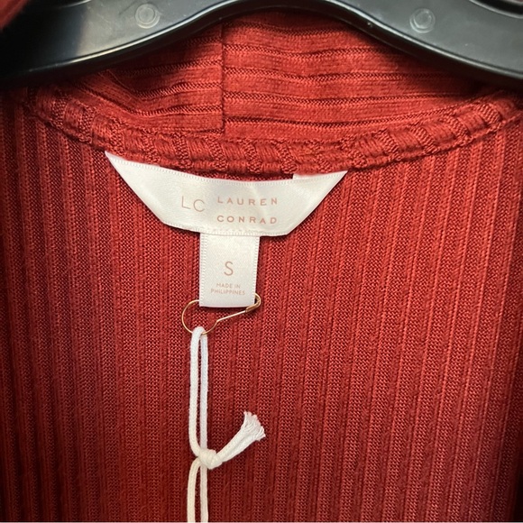 Kohl’s LC Lauren Conrad Tiered Open-Front Cardigan size small - Picture 5 of 7